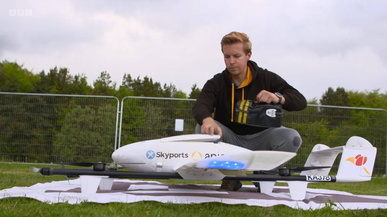 Cutting Edge Drones Deliver Vital NHS Medical Supplies in Versapak Carriers