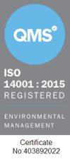 Versapak has been awarded ISO14001 Certification