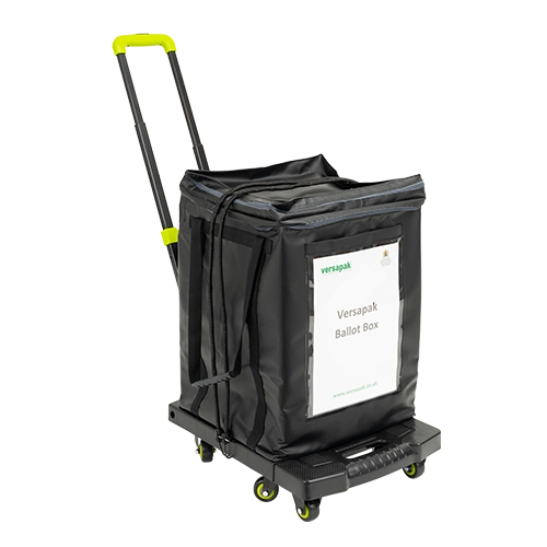 Large Ballot Box on Wheels