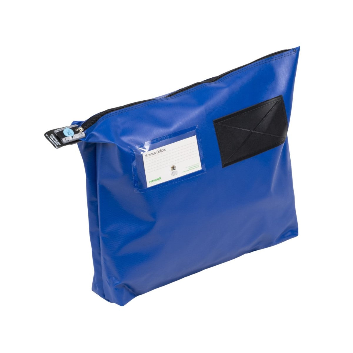 Versapak Single Seam Mail Pouch with Gusset CG2 Button Blue