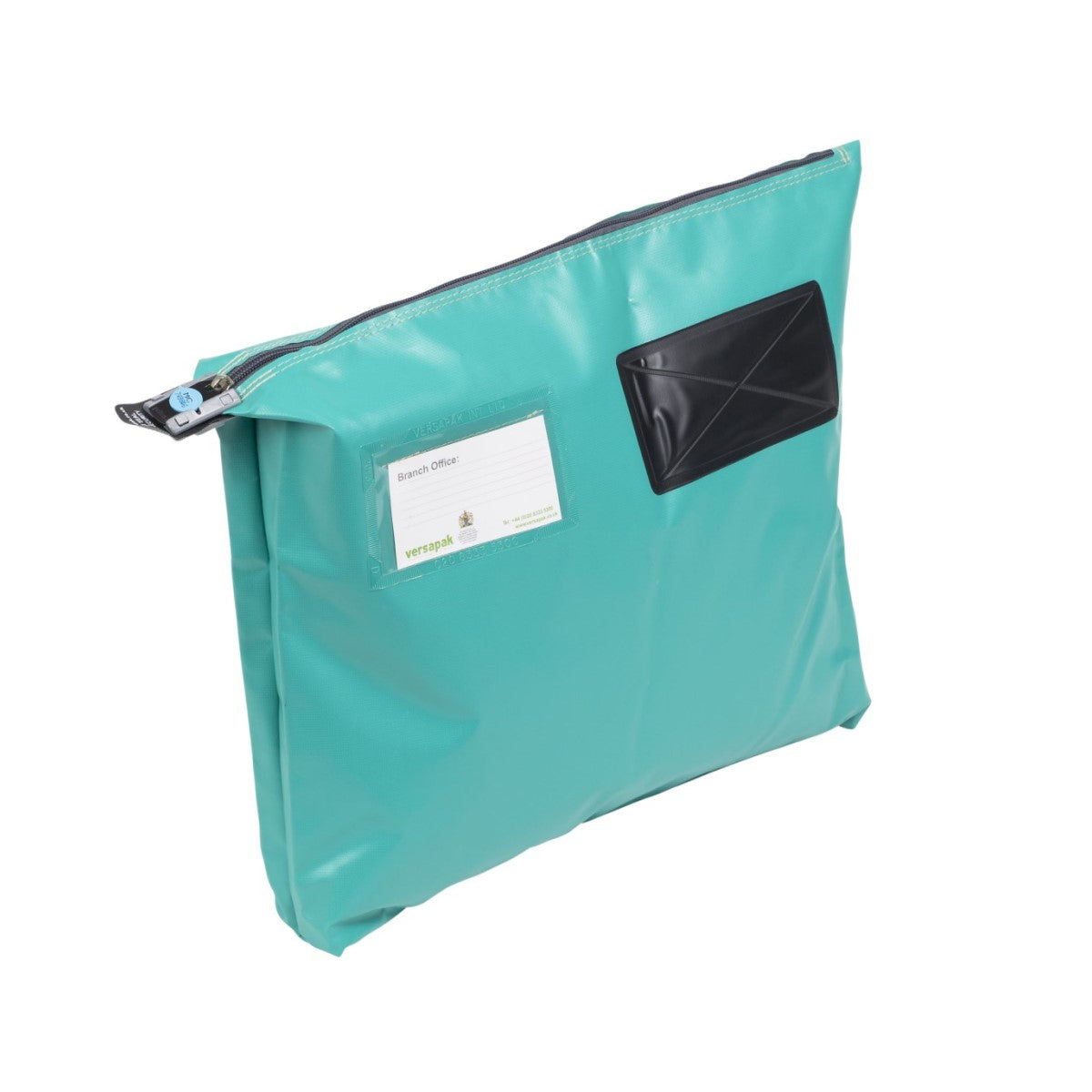 Versapak Single Seam Mail Pouch with Gusset CG2 Button Green