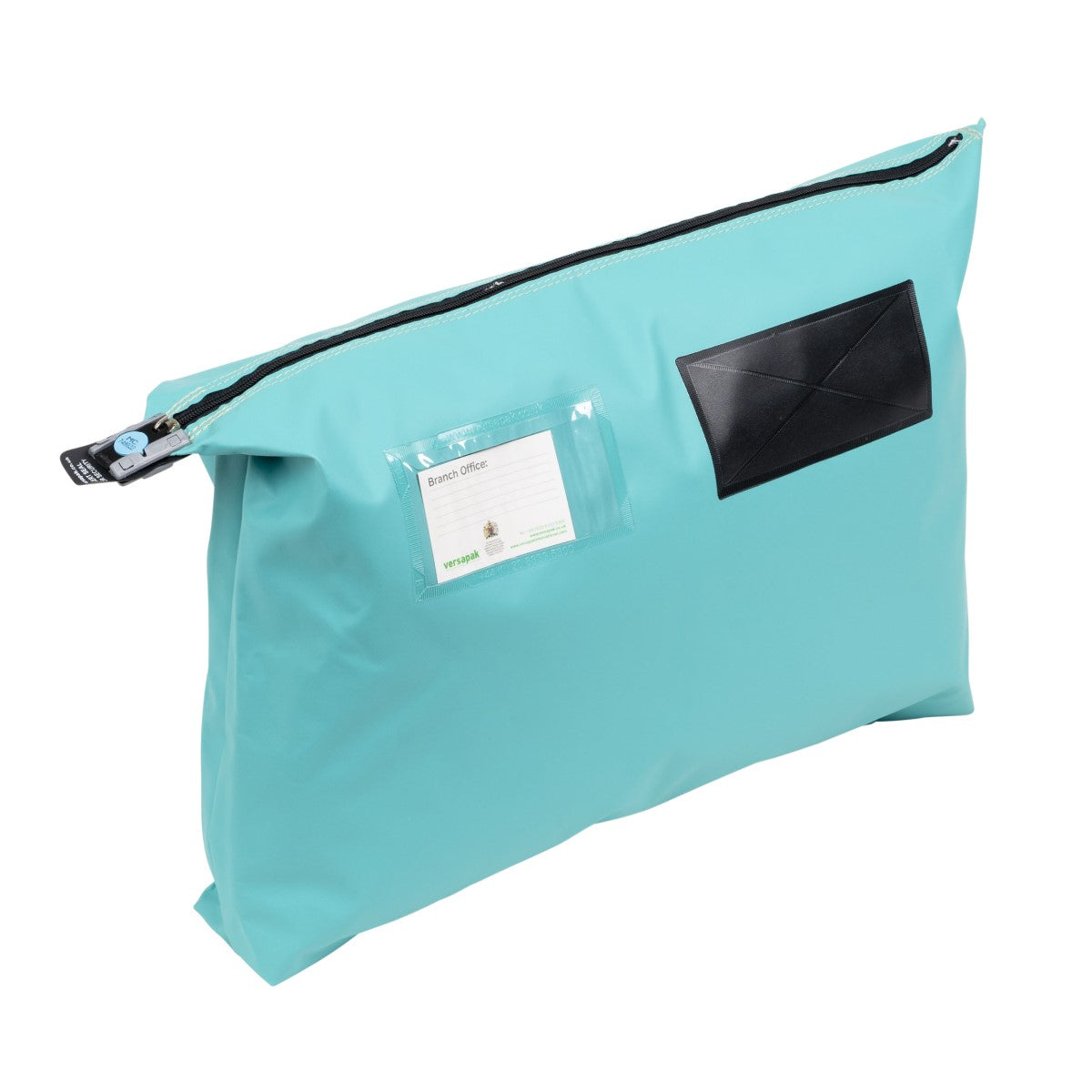 Versapak Single Seam Mail Pouch with Gusset CG3 Button Green