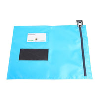 Thumbnail for Versapak Flat Mailing Wallet CVF1 Button Light Blue