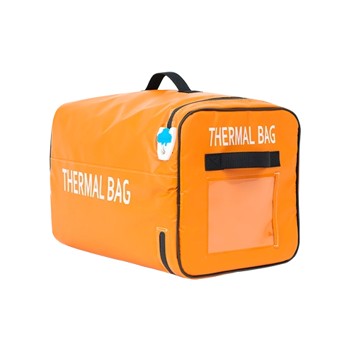 Orange Insulated Thermal Bag