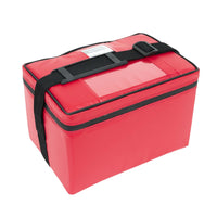 Thumbnail for Versapak Insulated Medical Transport Bag with Integrated Thermometer Red Front
