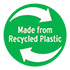 Made From Recycled Plastic
