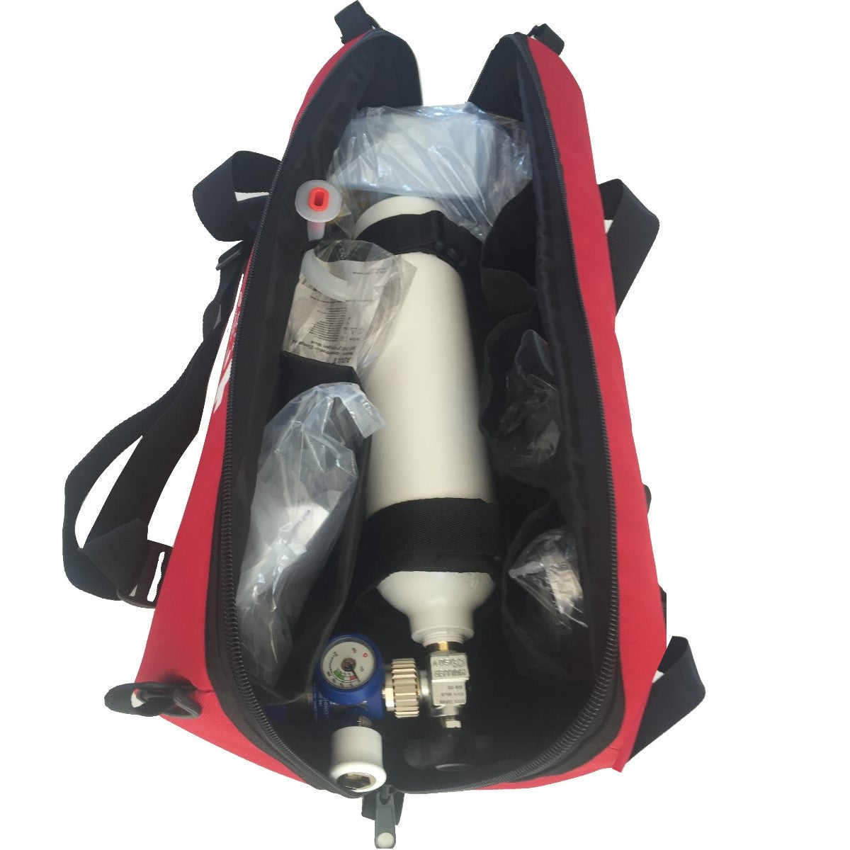 Oxygen Cylinder Bag - Emergency Services Inside