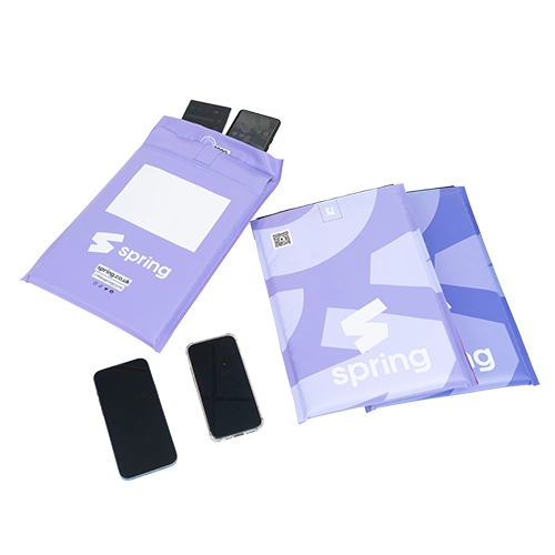 Spring Mobile Phone Return Pouch