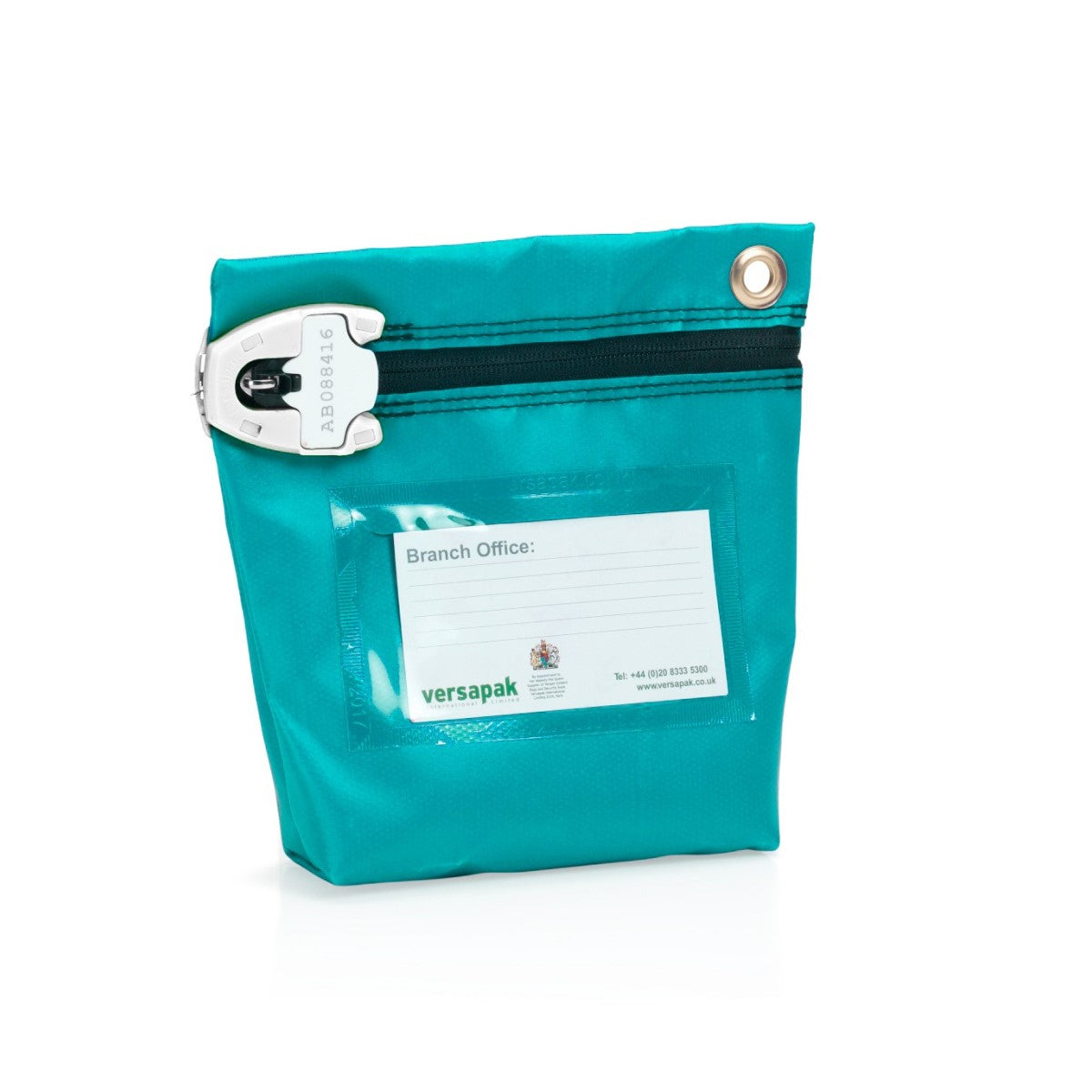 Versapak Secure Reusable Cash Bag CCB0 T2 Green