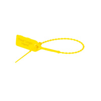 Thumbnail for Versapak VersaLite+ Plastic Pull Tight Seal (Personalised Black Print) Yellow