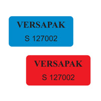 Thumbnail for Versapak Tamper Evident Void Labels Blue + Red