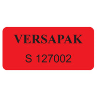 Thumbnail for Versapak Tamper Evident Void Labels Red