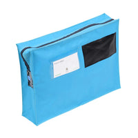 Thumbnail for Versapak Mail Pouch with Gusset ZG1 Light Blue Button