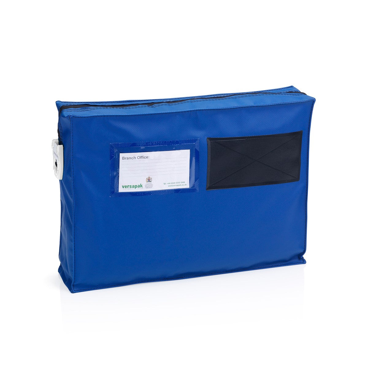 Versapak Mail Pouch with Gusset ZG1 Blue T2 Front