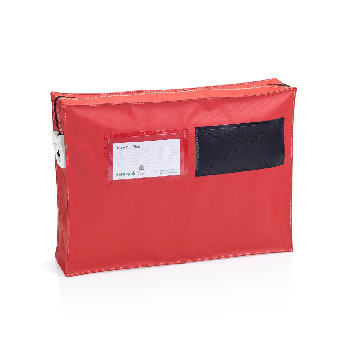 Versapak Mail Pouch with Gusset ZG1 Red T2 Front