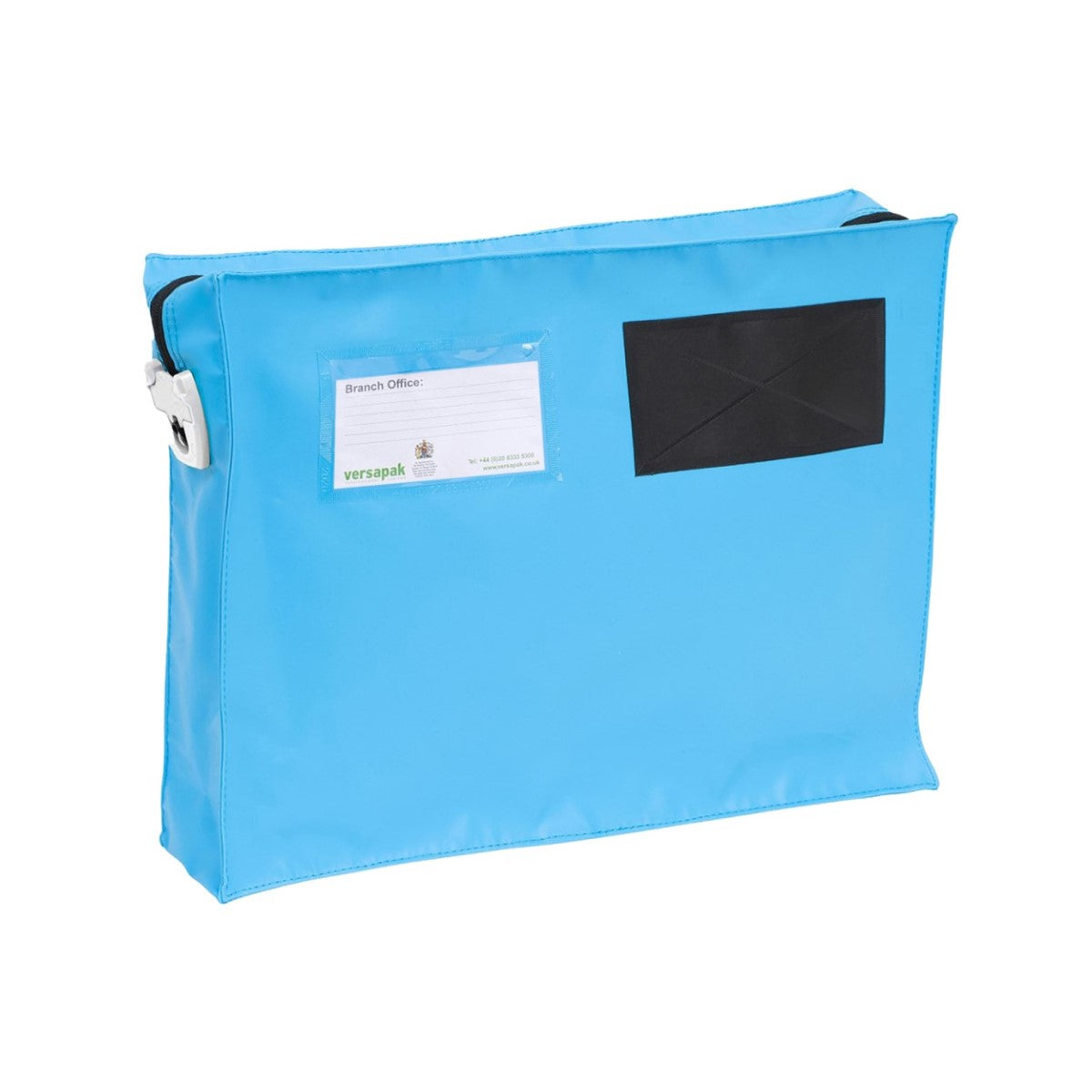 Versapak Mail Pouch with Gusset ZG2 Light Blue T2 Front