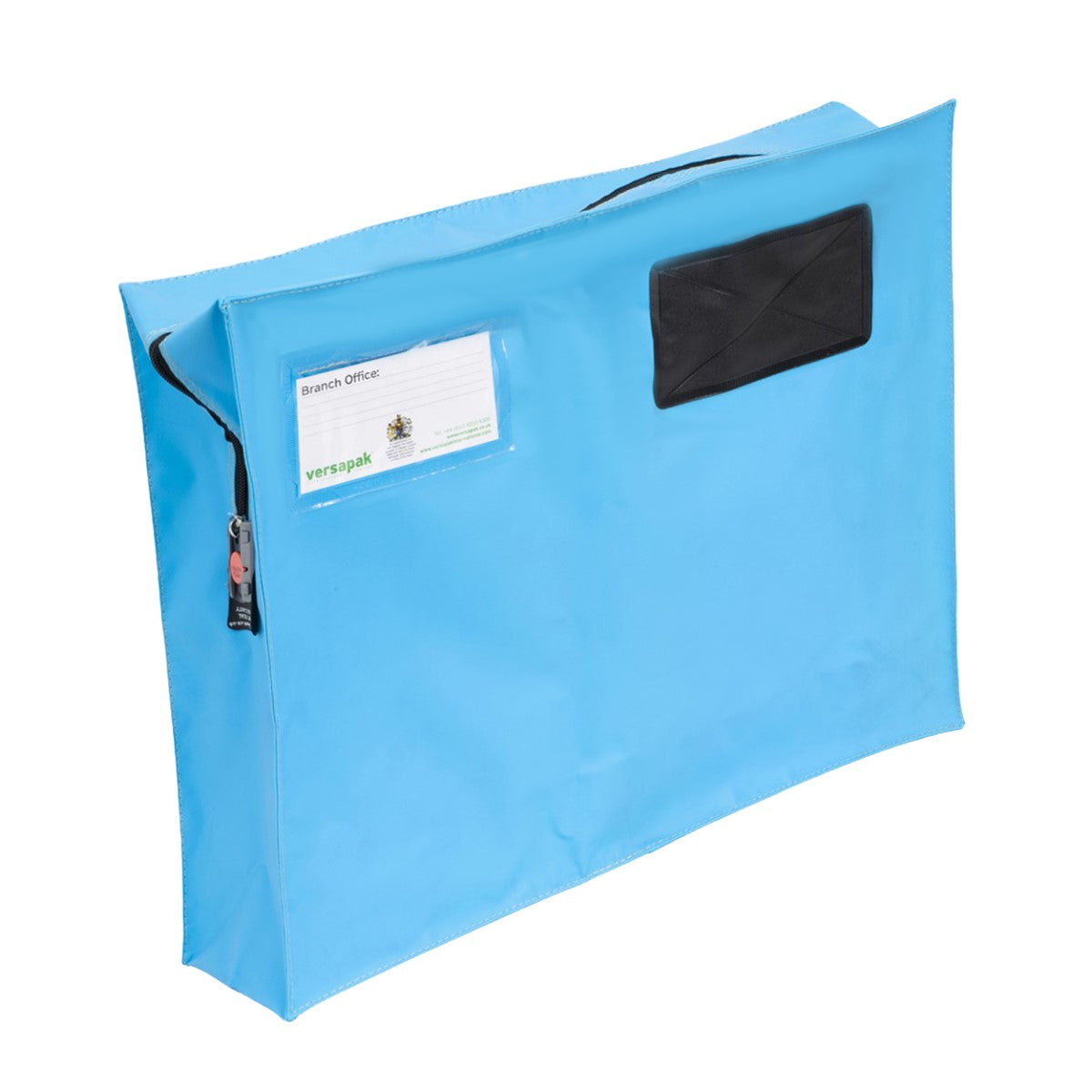 Versapak Mail Pouch with Gusset ZG3 Light Blue Button