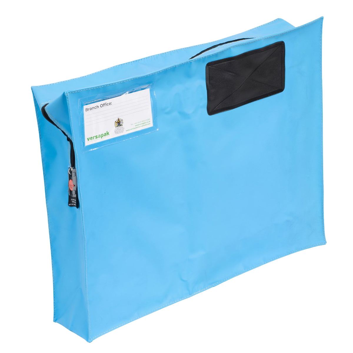 Versapak Mail Pouch with Gusset ZG4 Light Blue Button
