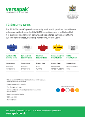 T2 Security Seal PDF Preview