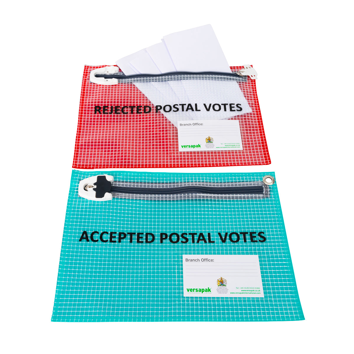 Secure Wallet for Accepted Postal Votes and Rejected Postal Vote Wallet in Action