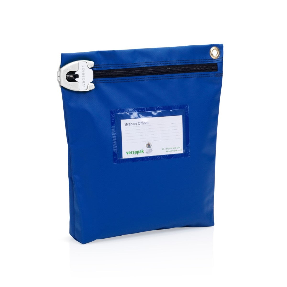 Versapak Secure Reusable Cash Bag CCB1 T2 Blue