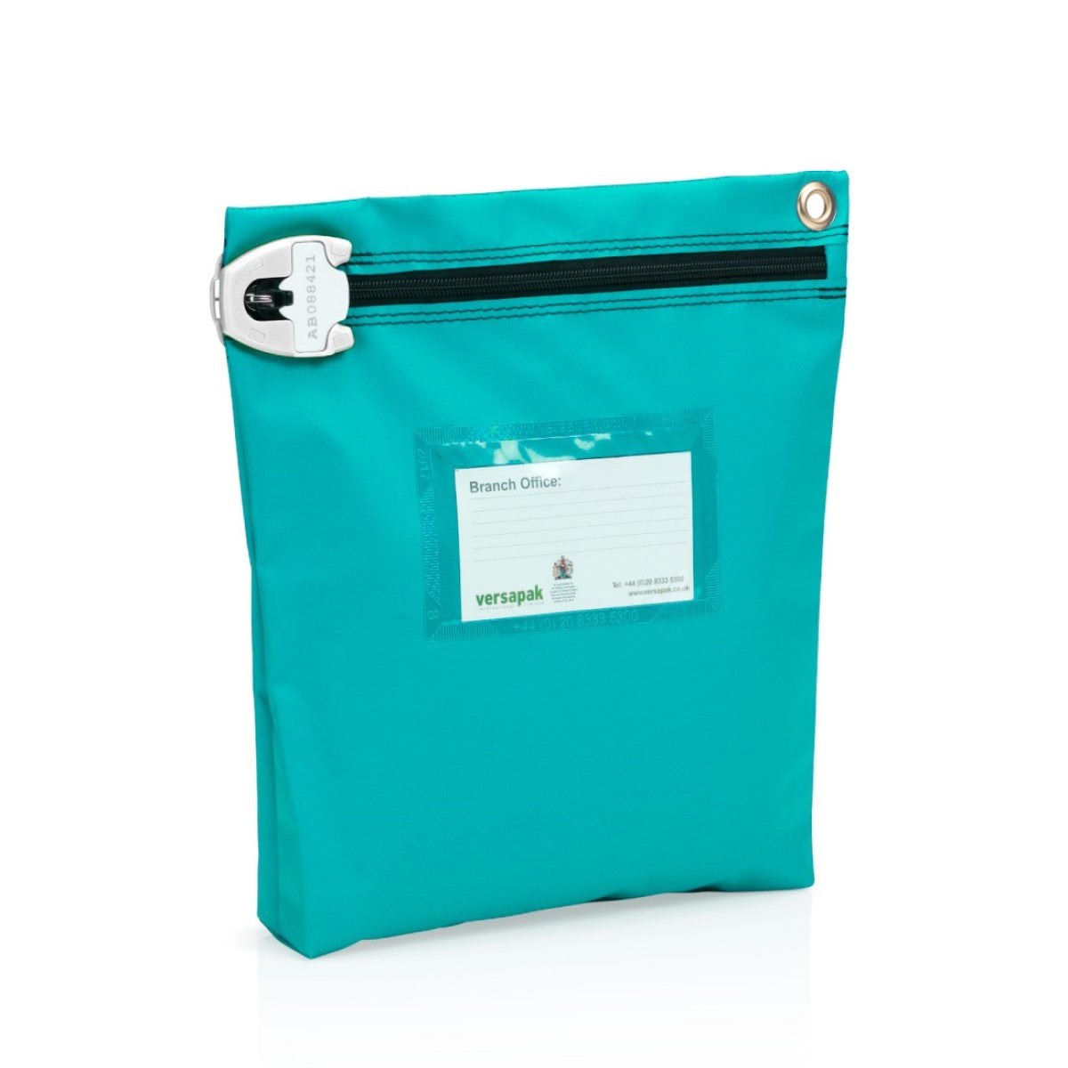 Versapak Secure Reusable Cash Bag CCB1 T2 Green