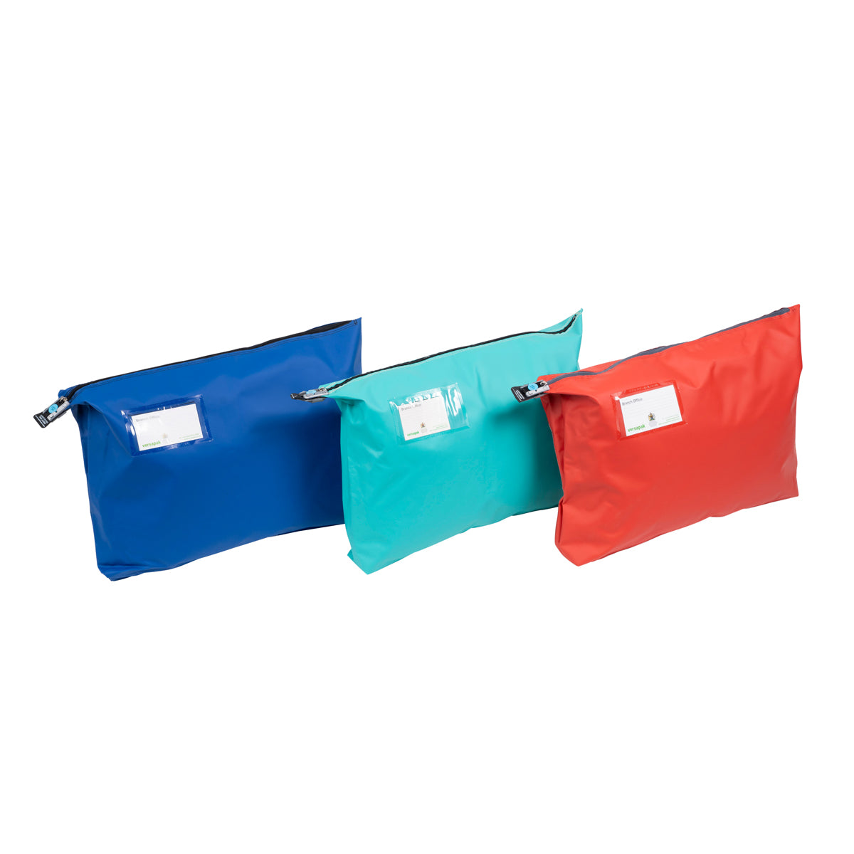 Single Seam Mail Pouch with Gusset Button Group