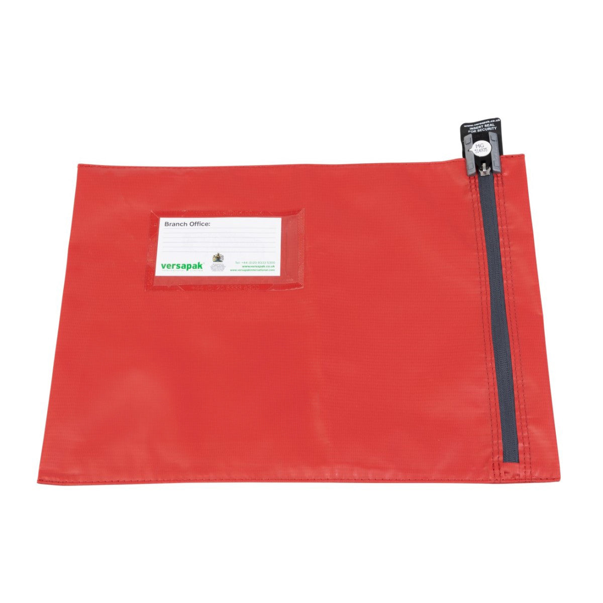 Flat Mailing Wallet CVF1 Button Red