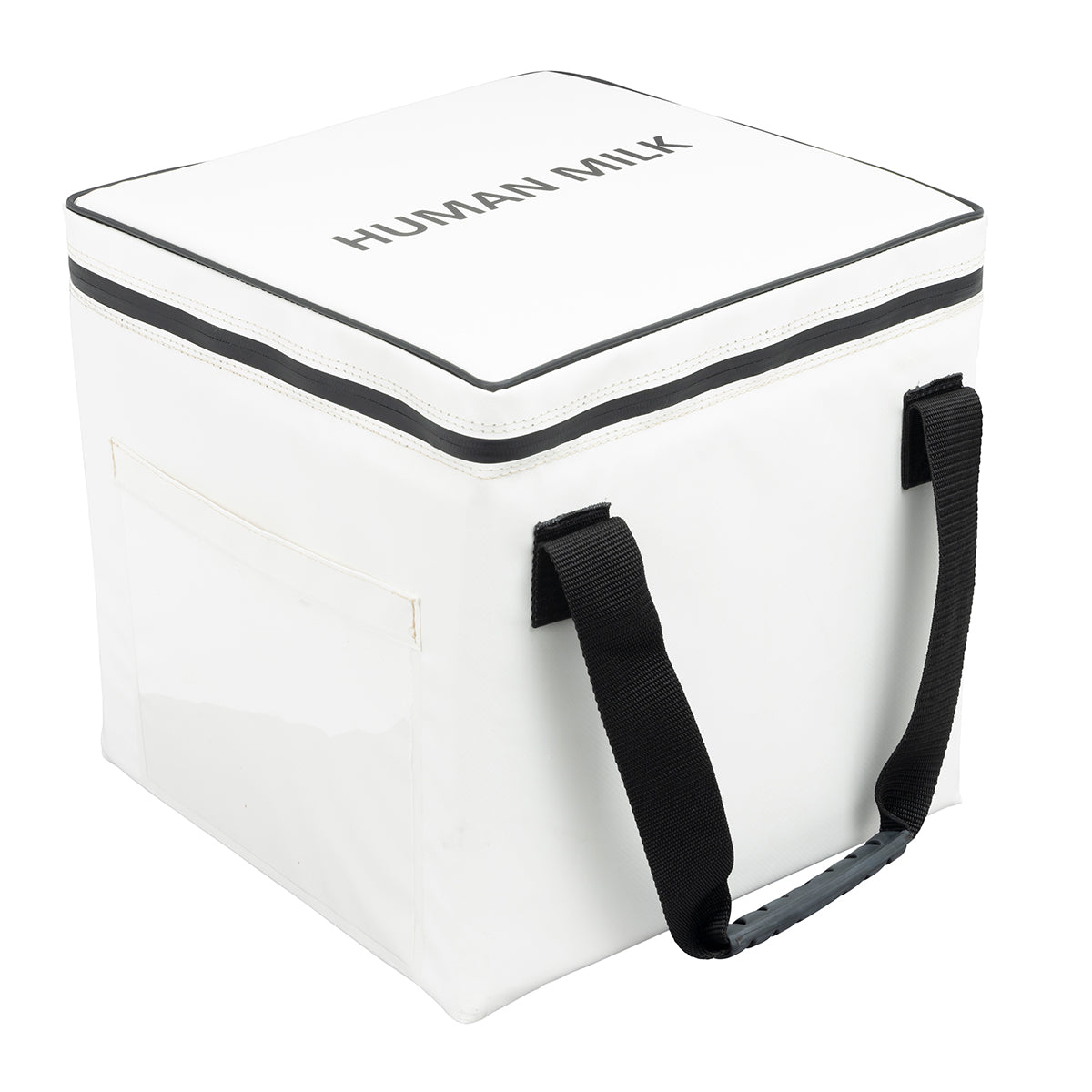 Insulated Human Milk Carrier White Front