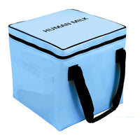 Thumbnail for Insulated Human Milk Carrier Light Blue Front
