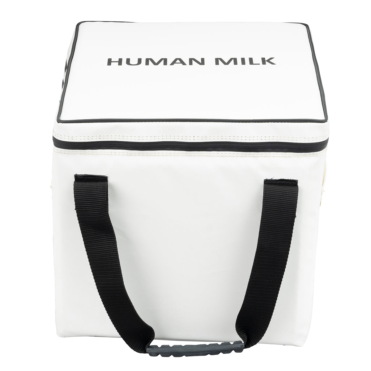 Insulated Human Milk Carrier White Side