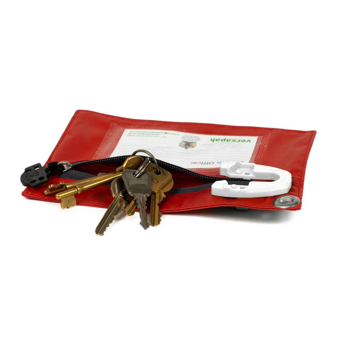 Versapak Mailing Wallet - Keys and Items KF1 Red in Action