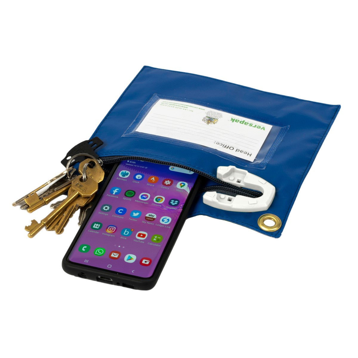 Versapak Mailing Wallet - Keys and Items KF2 Blue in Action