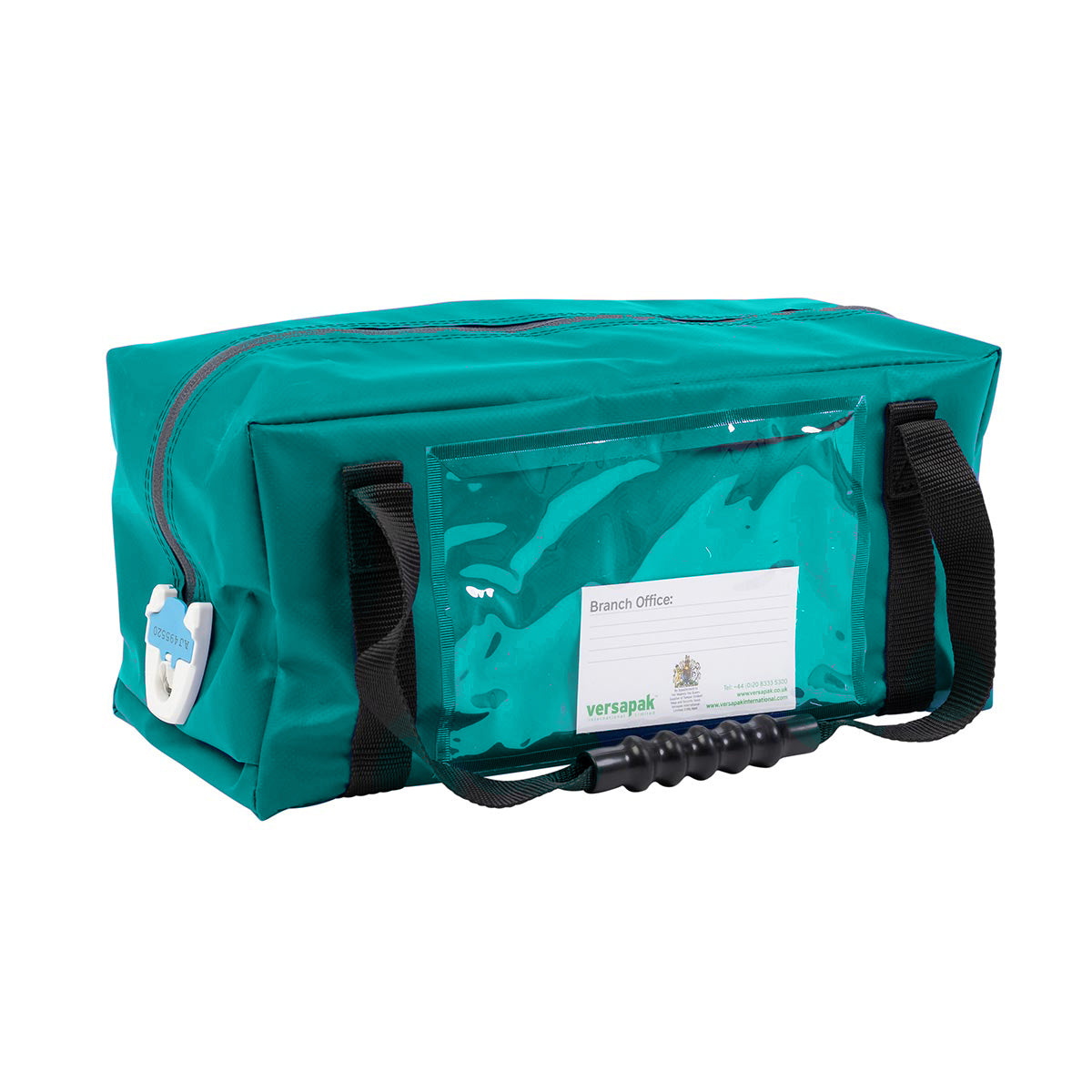 Versapak Secure Cash in Transit Bag KTH1 Green Rectangle Front