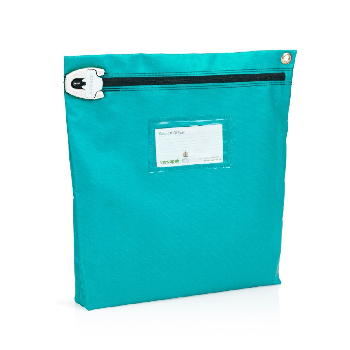 Versapak Secure Cash Bag Small 178X152x50mm Blue Versapak Secure Cash Bag Small 178X152x50mm Blue