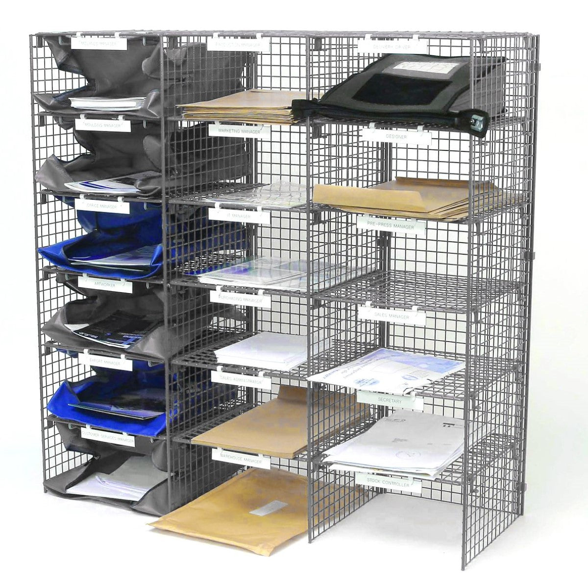Mailsort Frames with 18 Compartments – Versapak International Ltd
