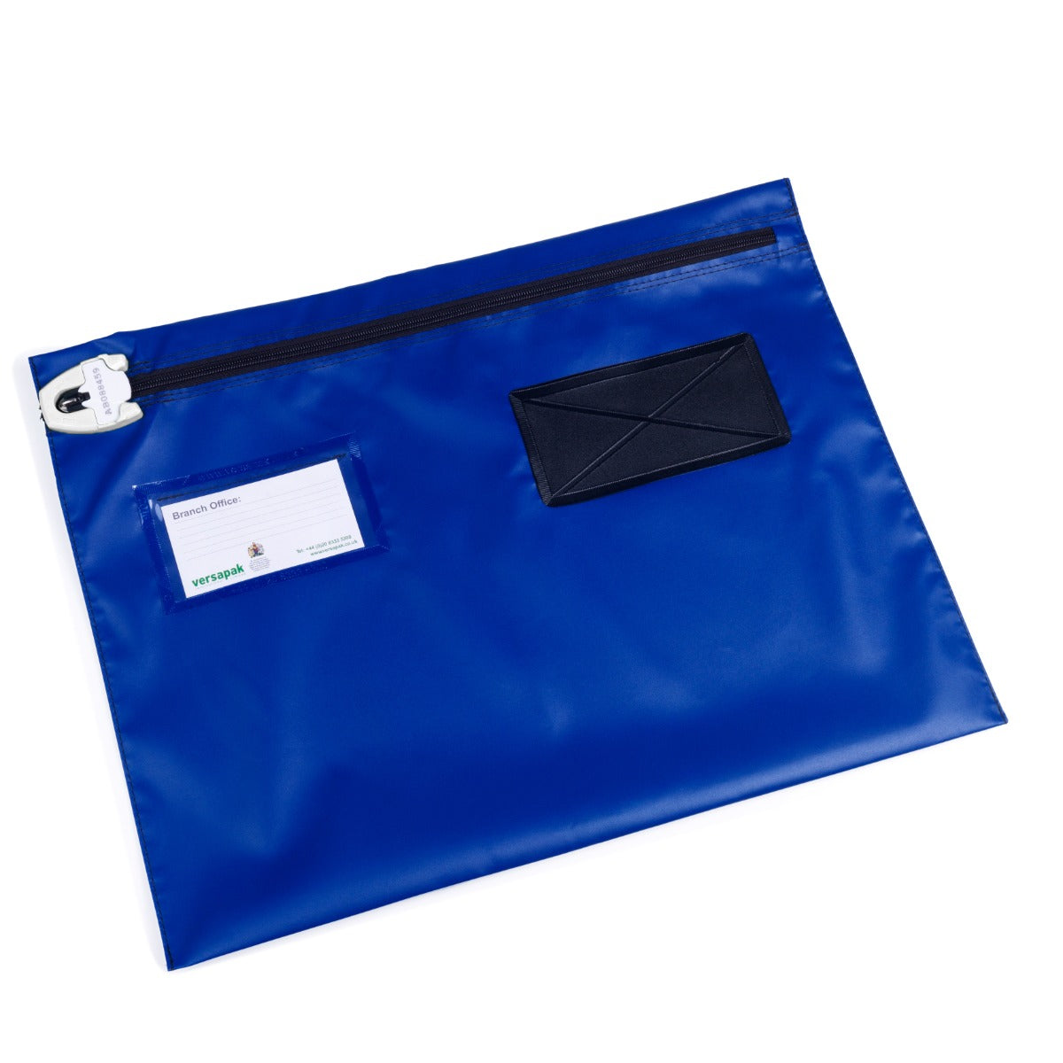 Versapak Flat Document Wallet - Wide Opening VCF3 T2 Blue