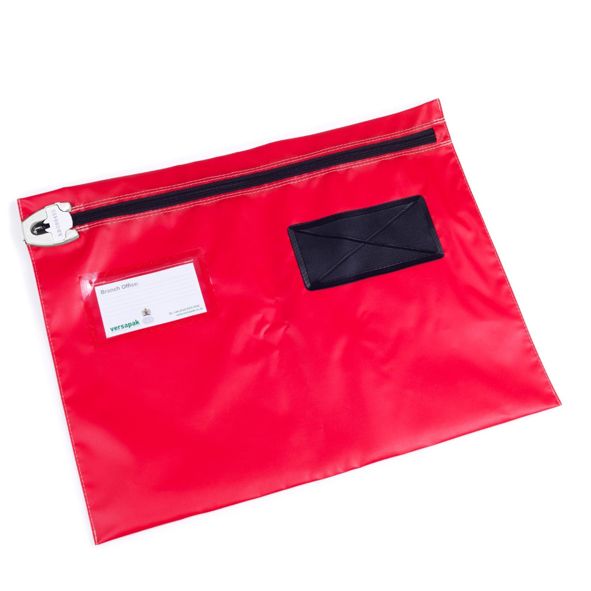 Versapak Flat Document Wallet - Wide Opening VCF3 T2 Red