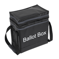 Mini Black Ballot Box