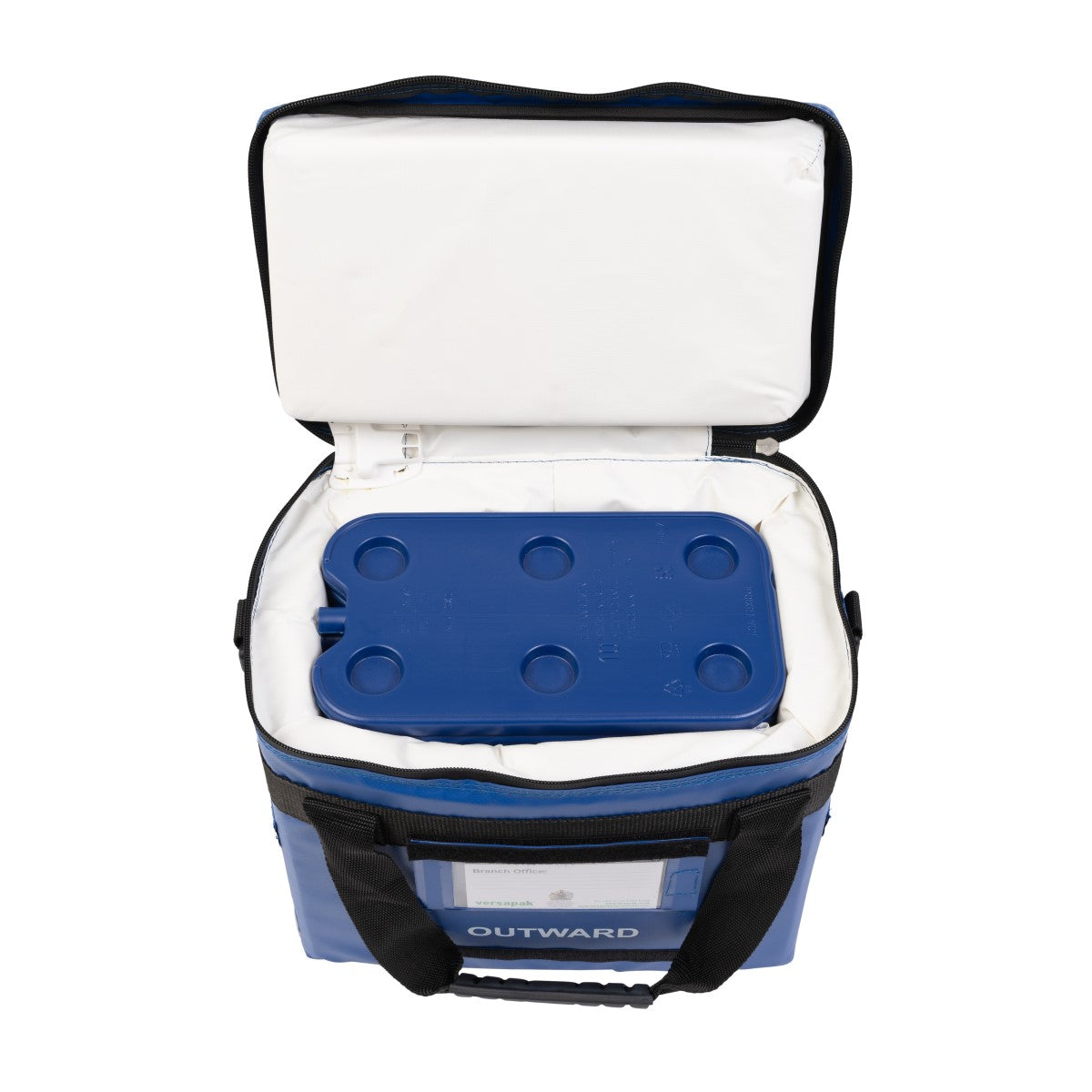 Versapak Insulated Pathology Sample Carrier PYTB1 T2 Blue with Freeze Boards