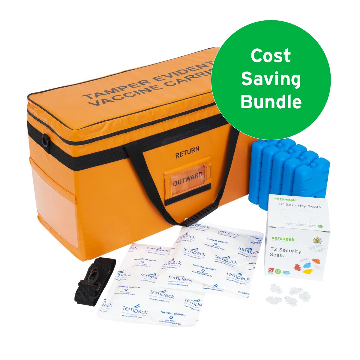 Insulated Vaccine Carrier (Large) - Bundle