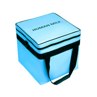 Thumbnail for Versapak Insulated Human Milk Carrier Light Blue Front
