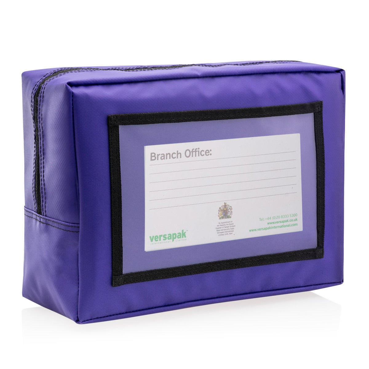 Padded Device Storage Pouch Front with Address Card