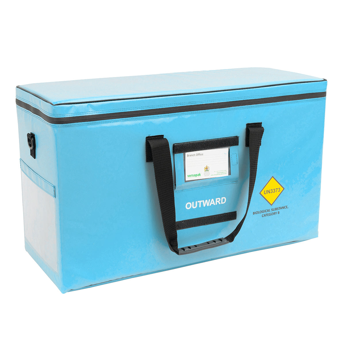 Insulated Pathology Sample Carrier PYTB3 T2 Light Blue