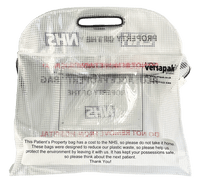 Patient Property Bag - Reusable