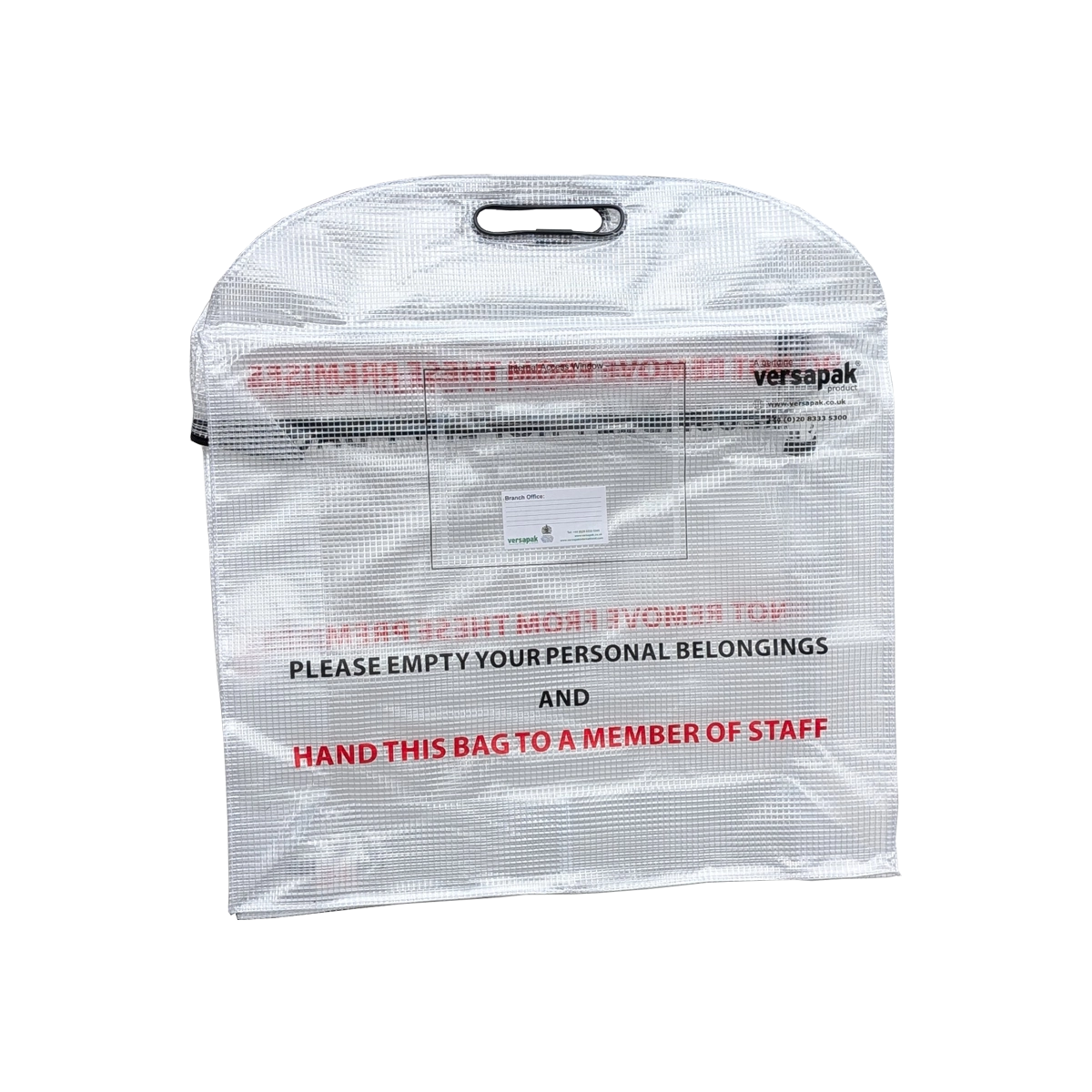 Patient Property Bag - Reusable