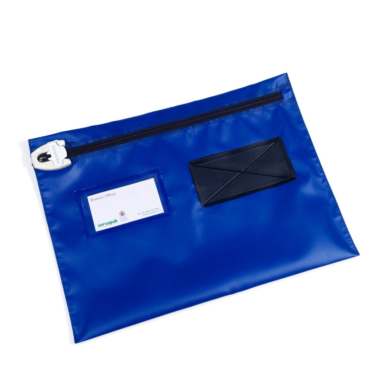 Versapak Flat Document Wallet - Wide Opening VCF2 T2 Blue