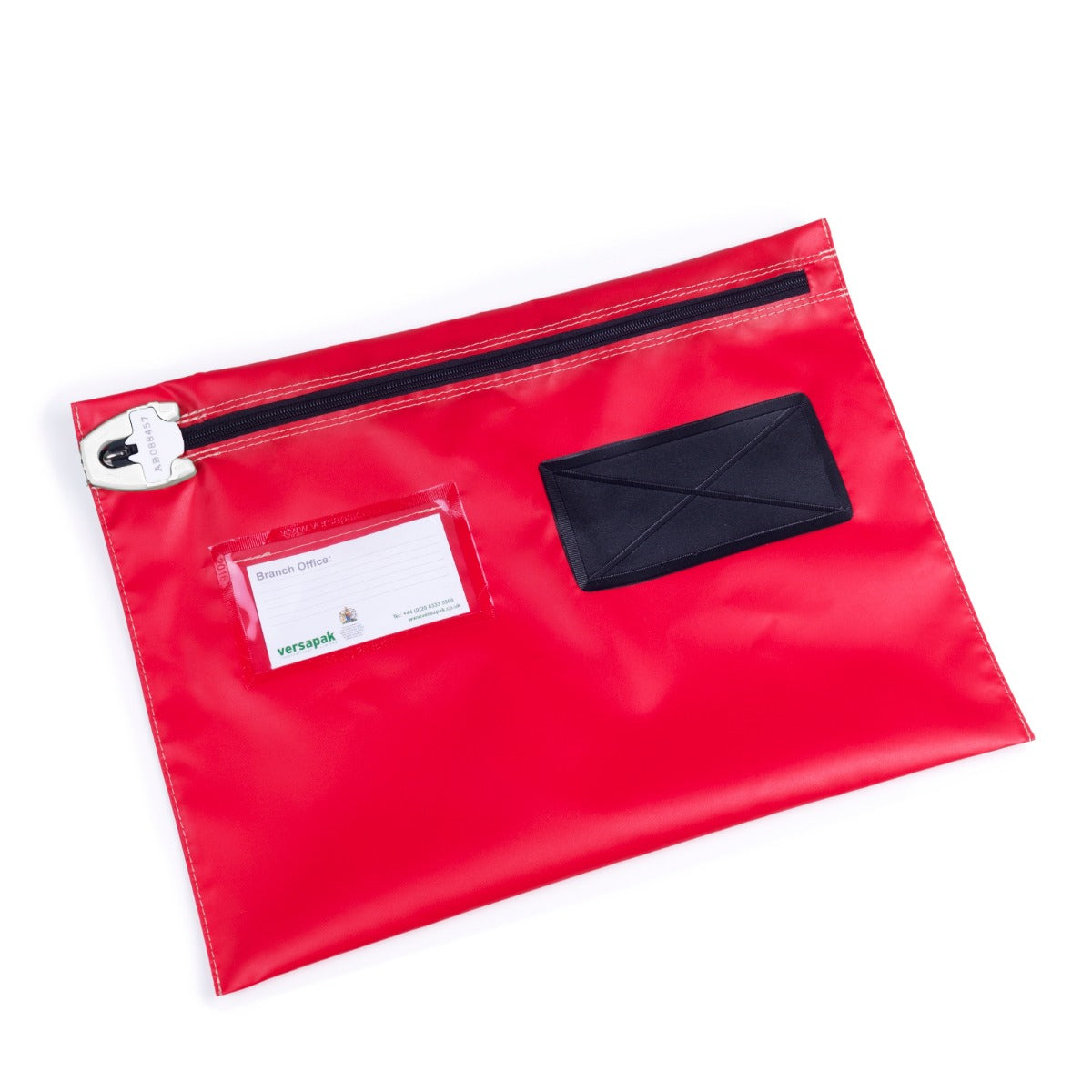 Versapak Flat Document Wallet - Wide Opening VCF2 T2 Red