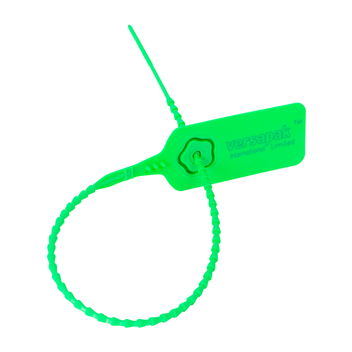 Tite - Barbed Strap, Metal Jaw Security Seal (Green)