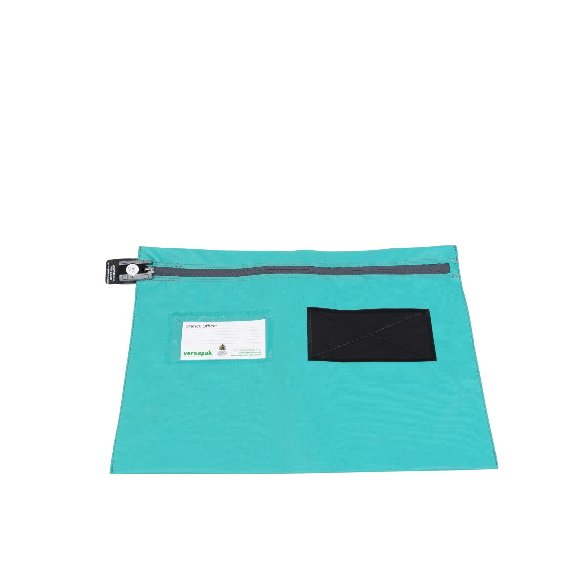 Versapak Flat Document Wallet - Wide Opening VCF2 Button Green